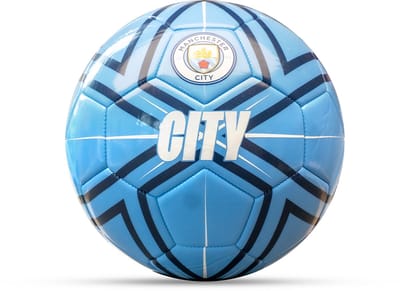 Manchester City Voetbal - Maat 5 - Blauw - Buitenspeelgoed - Sport & Spel - Voetballen - Jongens & Meisjes - Officiële Man City Merchandise