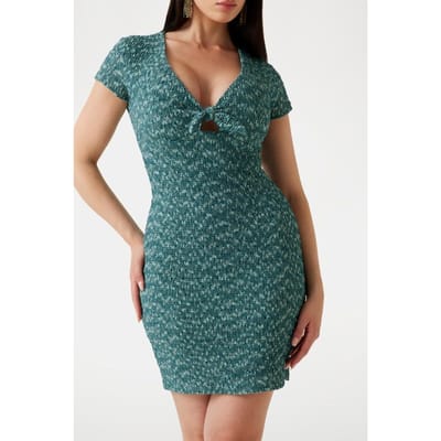 GUESS Ss Naleny Dress Forbidden Forest Mul Taglia: XS | Abiti Mini Outlet | Donna
