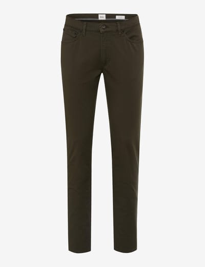 Brax Heren Jeans  Style CHUCK PINE, groen, maat 33/32
