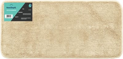 Badmat - 60x120cm - Beige Champagne - Grote Antislip Douchemat Badkamermat of WC mat