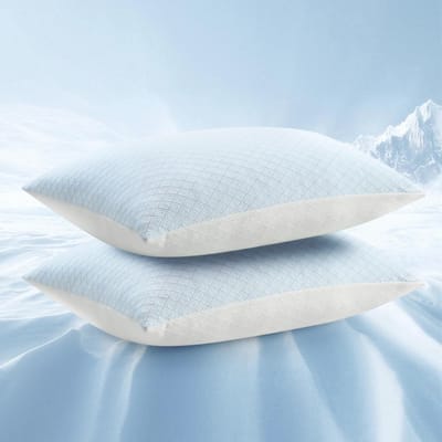 Ergonomische Koel Pillows 50x70 cm - Set van 2 Geheugenschuim Kussens