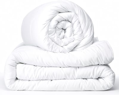 Mistral Home - DEKBED - 4 seizoenen synthetisch - 140 x 200 cm - eenpersoons - effen kleur - wit