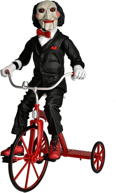 Actiefiguur Billy - Griezelige Pop - Film Collectie - Gedetailleerd Beeldhouwwerk - Medium Formaat - Raster
