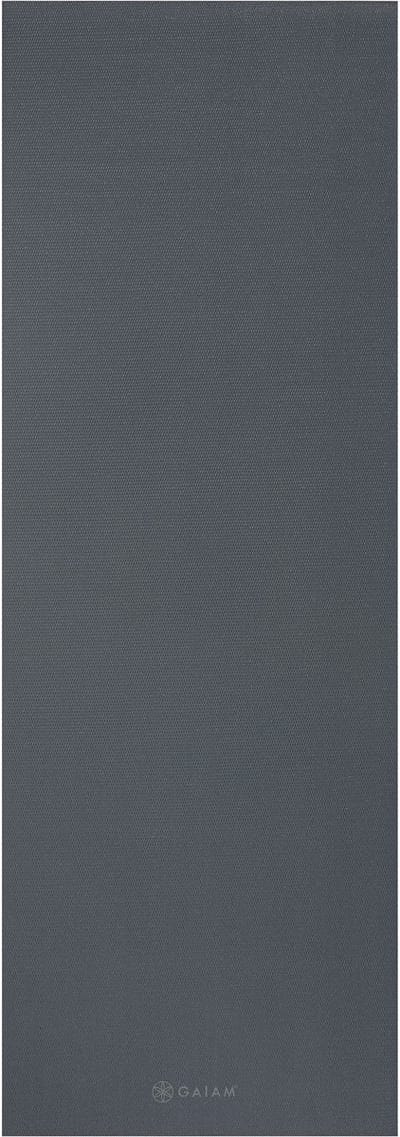 Gaiam Yoga Mat - Folkstone Grey - 4 mm