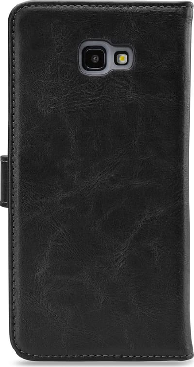 My Style Telefoonhoesje geschikt voor Samsung Galaxy J4 Plus Hoesje | My Style Flex Wallet Bookcase Portemonnee | Pasjeshouder voor 3 Pasjes | Telefoonhoesje voor Pinpas / OV Kaart / Rijbewijs - Zwart