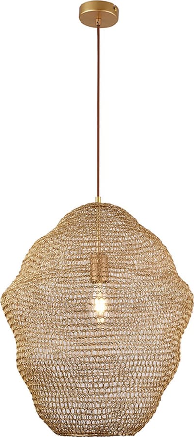 Olucia - SEP - Hanglamp - Goud - Vorm: Overig