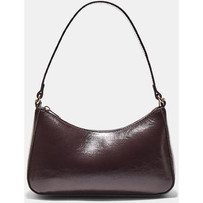 Stradivarius Schoudertas met lange ketting  Bruin OS
