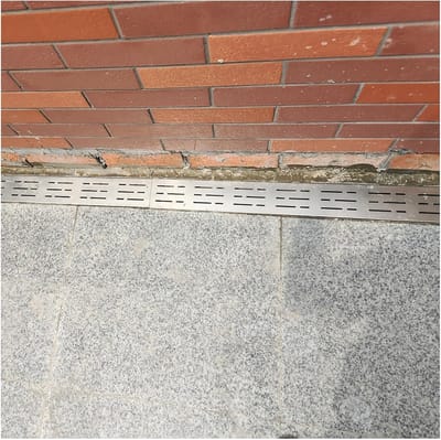 Afvoersysteem Geul - Linear Drain - Buiten Drainage - Hoge Draagkracht - 10 cm Breed - Zilver