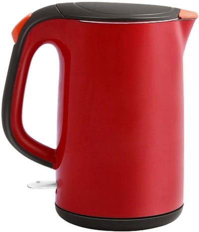 Waterkoker Roestvrijstaal - Snelkoker Keuken - Snel Water Koken - Automatische Uitschakeling - 17 Liter - Rood