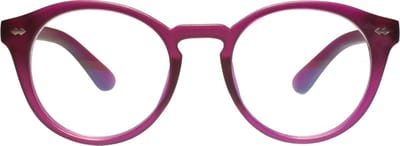 Noci Eyewear KFI340 +2.00 Jamie BlueShields Leesbril - blauw licht filter lens - Framboos