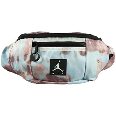 Sac banane Jordan en Polyester Taille Moyenne Unisexe Fil Bleu Poussiéreux ONESIZE