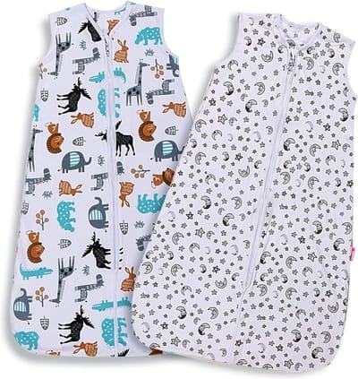 Babyslaapzak 0,5 Tog (Set van 2) 4 seizoenen - Gender-neutral - bundels 18-36 maanden - 110cm