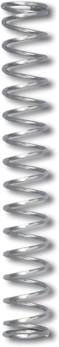 Drukveren - Veren set - Bevestigen en ophangen - Corrosiebestendig staal - 1mm x 70mm 5 stuks - Grijs