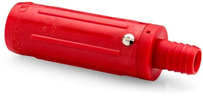 Brandblusser Mondstuk - Straalsproeier - Brandbestrijding - Regelbare Waterstraal - 19 mm - Rood