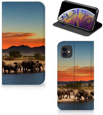 Apple iPhone 11 Hoesje maken Olifanten