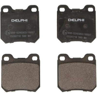 Remblokset DELPHI LP590, achter