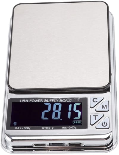 Allecto - Digitale Voedsel Keuken Schaal - Hoge Nauwkeurigheid - Compact - Waterdicht - USB Opladen - Geschikt voor Bakken en Eten