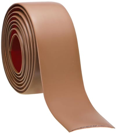 Overgangsprofiel - Zelfklevend Flexibel - Voor Vloeren Tegels Laminaat en Plafond - Bruin 50mm x 2m