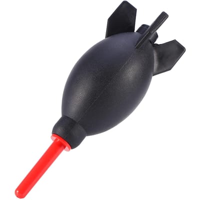 Professionele Rocket Luchtblazer Stofzuiger Voor DSLR Camera CCD Lens Toetsenbord Reiniging black