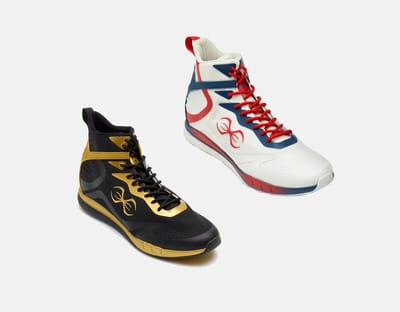 STING boksschoenen VIPER 2.0 | Wit / Blauw / Rood (Maat: 36)
