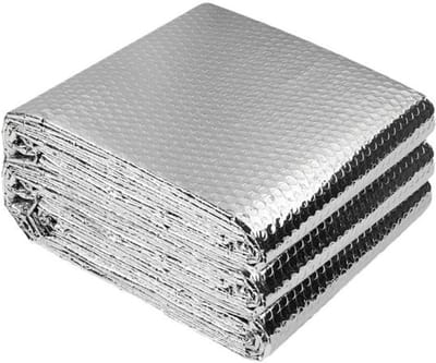 Isolatie Folie - Radiator Blad - Energie Besparen - Hoge Warmte Reflectie - 5m x 50cm - Zilver