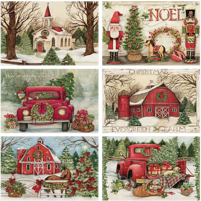 SUNMOOL Placemats - Hittebestendig - Onderleggers Placemats - 30 x 45cm - Type B - 6Stuks
