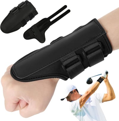 Golf polstrainer - golf polssteun - voor het corrigeren van de polshoek - hulpmiddel voor het uitlijnen van de golfclub - geschikt voor beginners en professionals om de swingtechniek te verbeteren