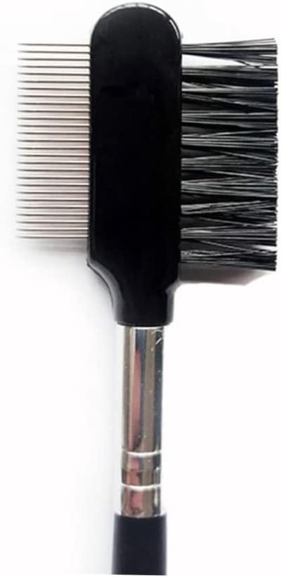 Wimperkam Wenkbrauwborstel - Make-up Hulpmiddel - Gezichtsverzorging - Dubbele Functie - 185 cm