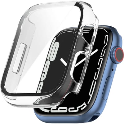 Mocaa Apple Watch Series 9 Beschermhoesje 41mm Transparant
