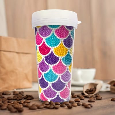 Beker - Diamond painting - compleet pakket - Diamond painting beker - patroon