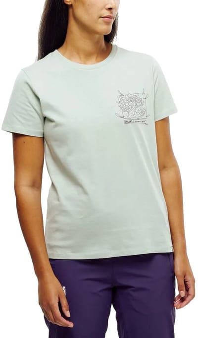 Millet Cimaï Collab T-shirt Met Korte Mouwen Groen S Vrouw