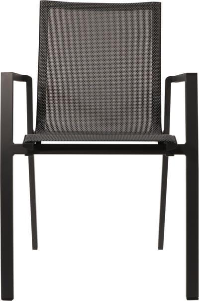 Outdoor Living - Stapelstoel Tarragona Zwart