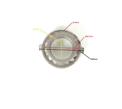 Entraîneur de compteur origine pour Auto 750770 / 16dts / Bague pignon Neuf