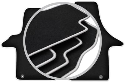 CARLUX-SILVER automatten voor: Volkswagen Transporter T6 bestelwagen (2015-)