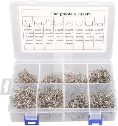 Plastic Laspistool Kit - Hete Nietmachine - Kunststof Reparatie - Snelle Opwarming - 70W Vermogen - Zwart