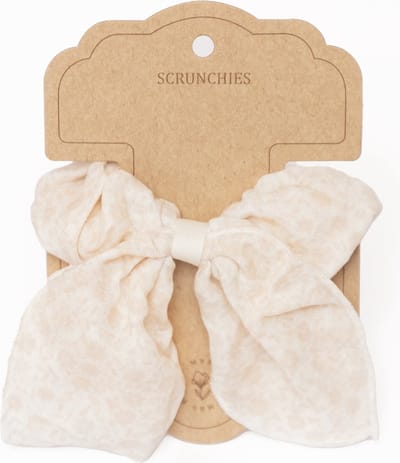 Mrs Ertha Scrunchies met strik - Bouquet Silhouette
