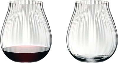 riedel - OPTIC "O" ALL PURPOSE GLASS set of 2 glasses