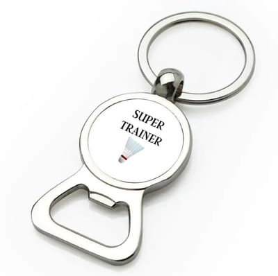 Akyol - super trainer flesopener - Sport - coach - badminton - trainer - geschenk - verjaardag - love gift - 9 bij 3 cm