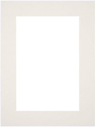 Passe-Partout Fotomaat 20x30 cm - Lijstmaat 30x40 cm - Lichtgrijs - Museumkarton - Fotolijst niet inbegrepen