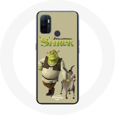 Oppo A53 hoesje Shrek en de ezel film