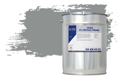 Wixx PU Metaalprimer - 10L - RAL 7046 | Telegrijs 2
