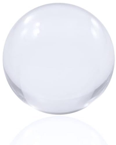 Transparante 75mm Acryl Jongleerbollen voor Contact Jongleren