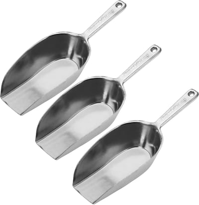Westmark huishoudschepjes “Hygia” – 3 praktische schepjes voor het nauwkeurig doseren van droge ingrediënten zoals suiker en kruiden of dierenvoeding en snoep – 210 ml