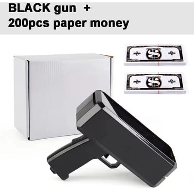 Schiet Geld Gun Speelgoed Grappig Feestspel Bankbiljet Schiet Pistool Papiergeld Bruiloft Verjaardag Decoratie Schieter Werpspeelgoed Kinderen