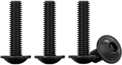 Mechanische Schroeven met Zeskantkop en Flens M4 x 25mm, RVS A2 V2A, Hoge Hardheid, 50 Stuks, Geschikt voor Machines en Constructies