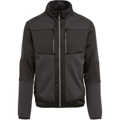Regatta E-Volve gebreide stretch midlayer voor volwassenen (As/Zwart)