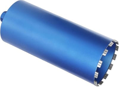Diamant Boor Kroon - Kernboor Bit - Beton Boren - Zowel Nat Als Droog - 200 mm - Blauw