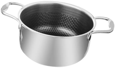 Orion COOKCELL Hybride - Staalpot - 24 cm - Niet-klevende Laag - 4,8 L