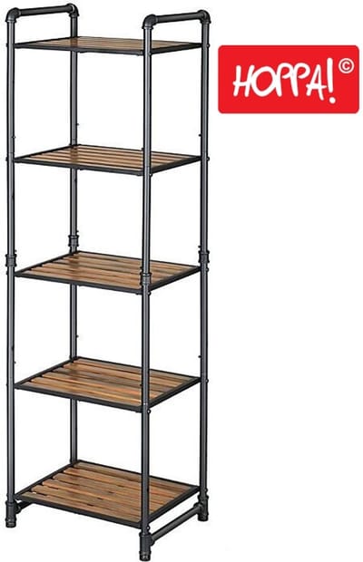 Hoppa! Opbergrek - Bruin - 40x30x130 (B x D x H)