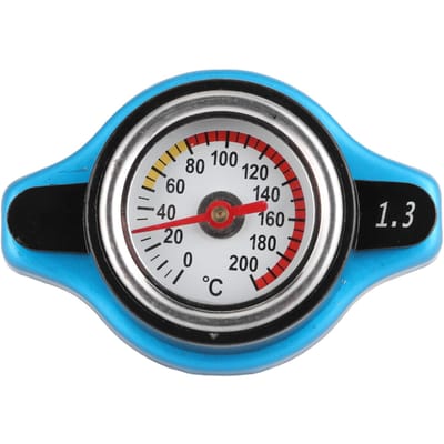 Universele Thermostatische Radiatordop Waterreservoirdeksel Lekdicht met Temperatuurmeter Grote Kop 1.3bar